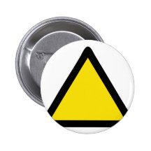 panneau d'avertissement badges avec agrafe