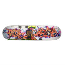 Panneau de graffiti skateboards personnalisés