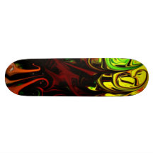panneau de patin de fusion de couleur skateboards customisés