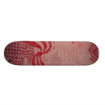Panneau peu précis de patin planches à roulettes customisées
