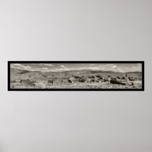 Panorama de Bodie Posters