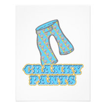 pantalon excentrique carton d'invitation