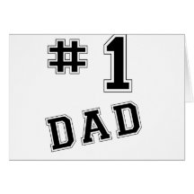 Papa #1 carte de vœux