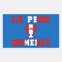 Papa #1 de Le Père Numero 1 dans la fête des pères Autocollants