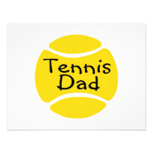 Papa 2 de tennis bristols personnalisés