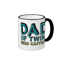 Papa de caféine du BESOIN de jumeaux Tasse À Café