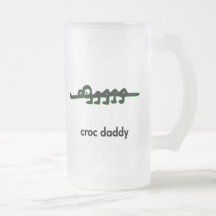 Papa de croc d'alligator tasse
