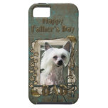 PAPA de fête des pères - pattes en pierre - Chinoi iPhone 5 Case