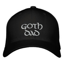 PAPA DE GOTH CHAPEAUX BRODÉS