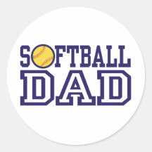 Papa du base-ball adhésif