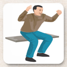 Papa du football sous-bocks