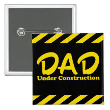 Papa en construction badges