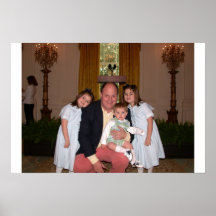 Papa en kind poster