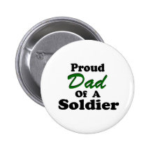 Papa fier d'un soldat badges