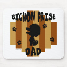 Papa Mousepad de Bichon Tapis De Souris