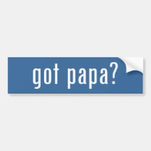 papa obtenu ? adhésif pour pare-chocs autocollants pour voiture
