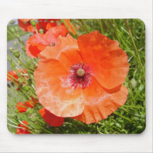Papavers - Coquelicots Muismatten