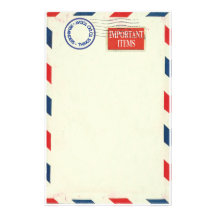 papeterie de la poste aérienne papiers à lettres