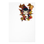 Papeterie de "peu de feuille d'automne" motifs pour papier à lettre