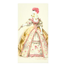 Papeterie de plat de mode de caniche de Marie Anto Photocartes Personnalisées