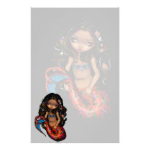 Papeterie "de Sirena de La" Papier À Lettre Customisable