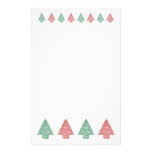 Papeterie en bois de Noël Papiers À Lettres