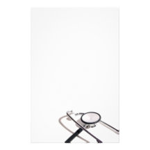 Papeterie MÉDICALE Motifs Pour Papier À Lettre