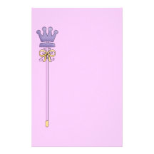 Papeterie mignonne de princesse papier à lettre personnalisable