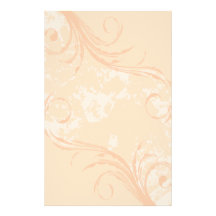 Papeterie : Remous de Creamsicle Papier À Lettre Customisable