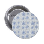 Papier 1 de flocon de neige - bleu et blanc origin badge