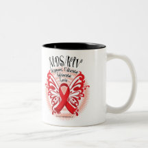 Papillon 3 d'AIDS/HIV Tasse À Café