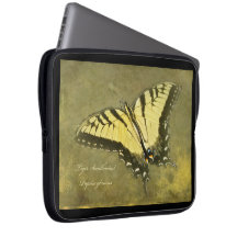 Papillon de machaon de tigre - glaucus de Papilio Trousse Ordinateur