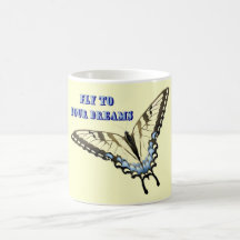 Papillon de machaon mugs