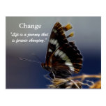 Papillon des cartes postales de motivation de chan