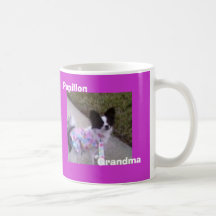 Papillon, grand-maman mugs à café