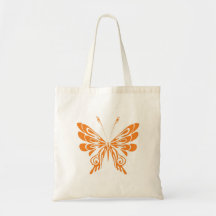 papillon orange sacs