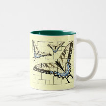 Papillons Artsy Tasse À Café