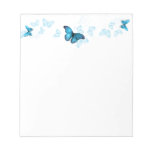 Papillons bleus blocs-notes