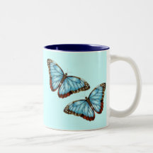 Papillons de vol mug