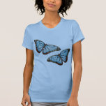 Papillons de vol t-shirts