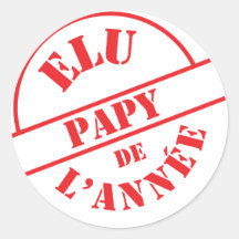 Papy ! autocollant