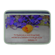Par grâce - 2:8 d'Ephesians Poche Pour Macbook Air