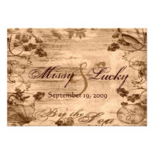 Par la carte de note de la mer RSVP Cartons D'invitation