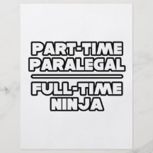 Paralégal… Ninja Prospectus