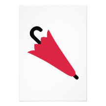 Parapluie Invitations Personnalisables