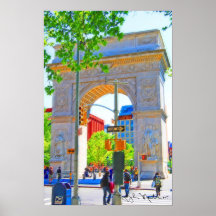 Parc carré de Washington Posters
