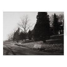 Parc de Bell Vue, Newport, lundi (décembre 1977) Cartes De Vœux