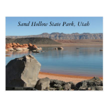 Parc d'état creux de sable, Utah Cartes Postales