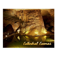 Parc d'état de cavernes de cathédrale, Alabama Carte Postale