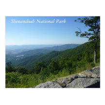 Parc national de Shenandoah Carte Postale
